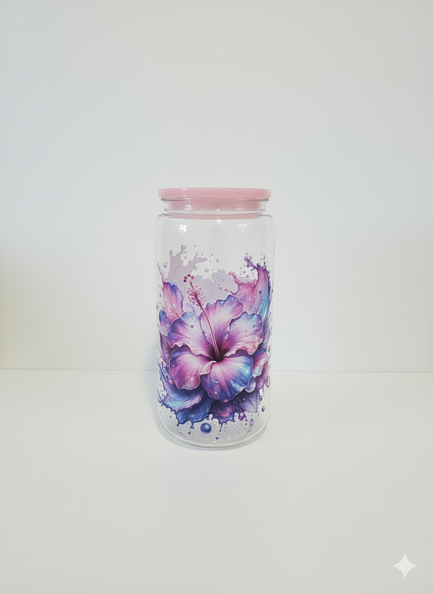 Magical Flower Tumbler Pinks & Blues