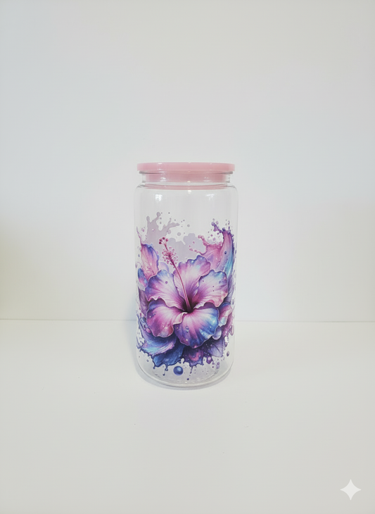 Magical Flower Tumbler Pinks & Blues