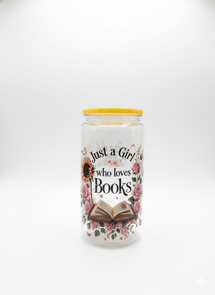 Yellow Book Lover Tumbler