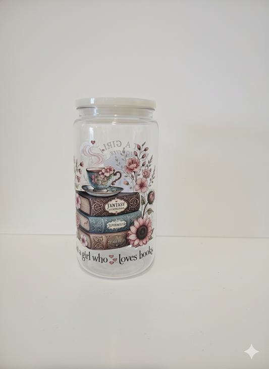 Girl Book Lovers Tumbler