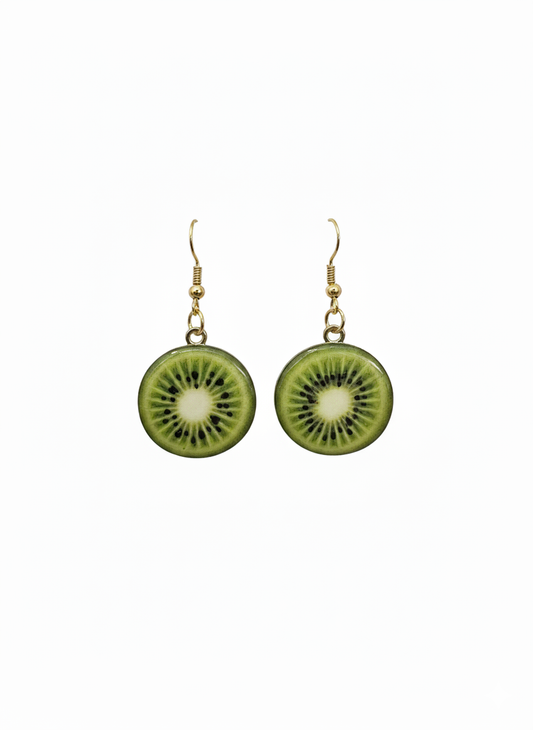 Kiwi Fruit Earrings