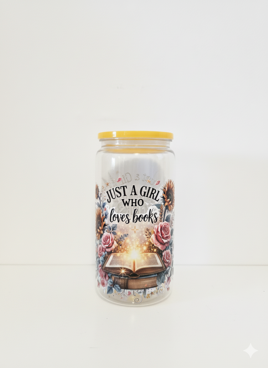Yellow Book Lover Tumbler