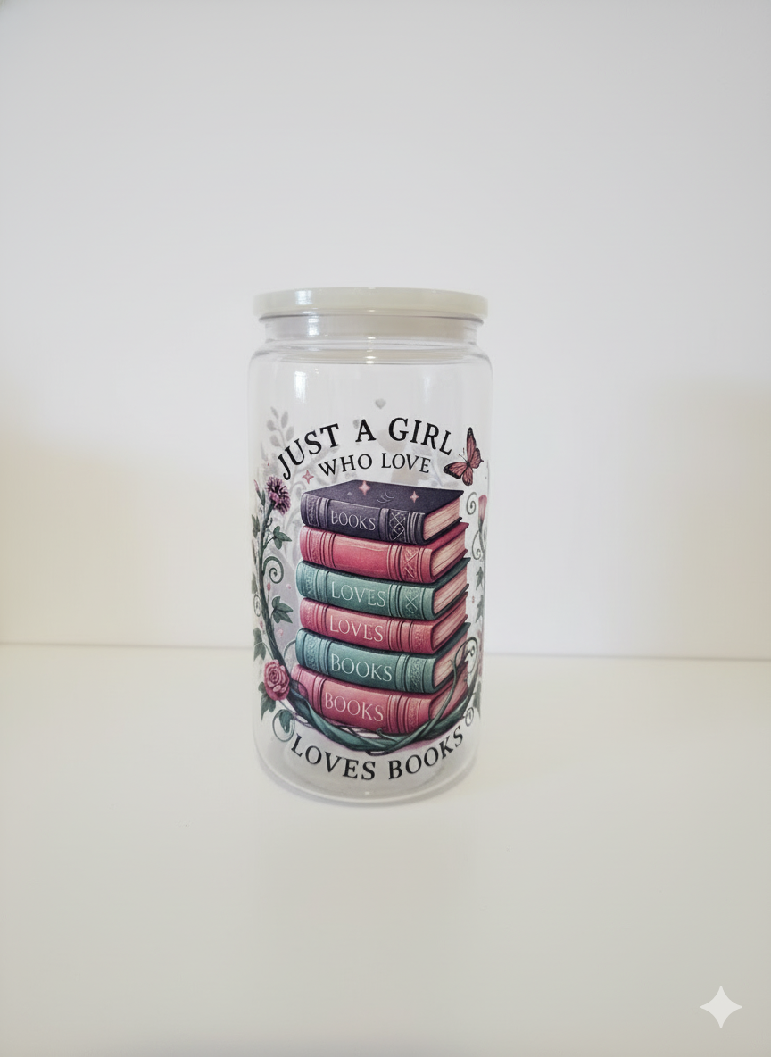 Girl Book Lovers Tumbler